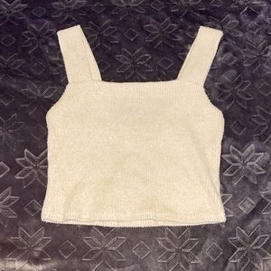 sweater material tank top